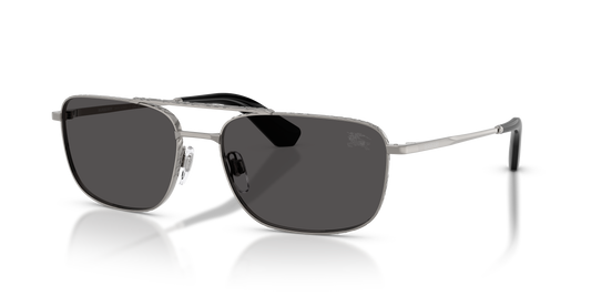 Burberry BE3170 Sunglasses in 100387 Gunmetal / Dark Grey lens