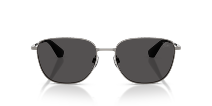 Burberry BE3171 Sunglasses in 100387 Gunmetal / Dark Grey lens, front view