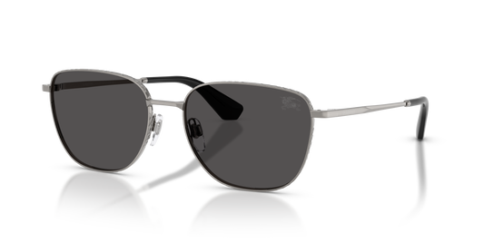 Burberry BE3171 Sunglasses in 100387 Gunmetal / Dark Grey lens