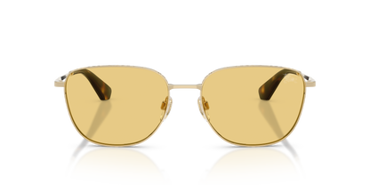 Burberry BE3171 Sunglasses in 110985 Light Gold / Yellow lens, front view