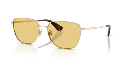 Burberry BE3171 Sunglasses in 110985 Light Gold / Yellow lens
