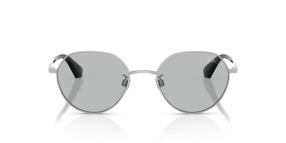 Burberry BE3173D Sunglasses in 100587 Silver / Light Grey lens, front view