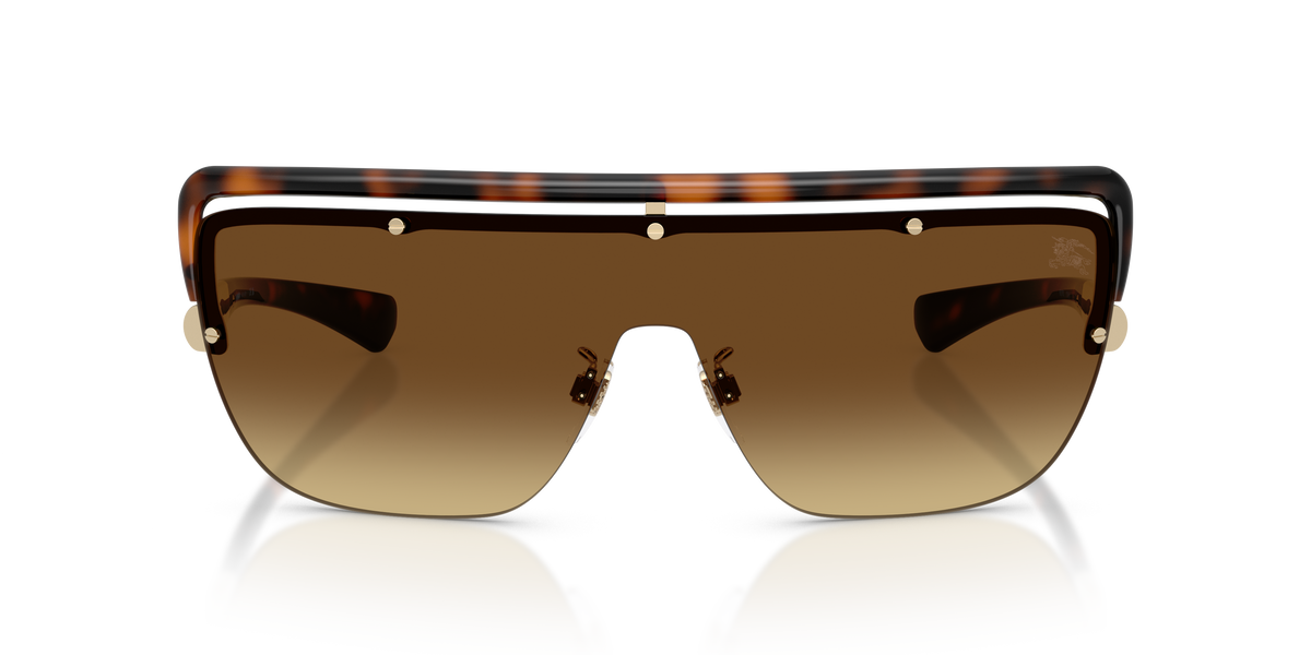 Burberry BE3175 Sunglasses in 110913 Dark Havana / Marrone Sfumato lens, front view