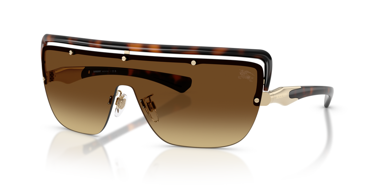 Burberry BE3175 Sunglasses in 110913 Dark Havana / Marrone Sfumato lens