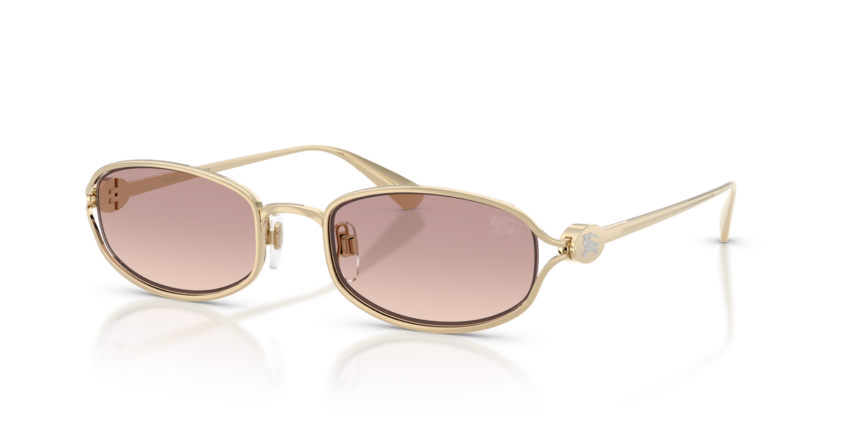 Burberry BE3177 Sunglasses in 110913 Light Gold / Brown Gradient lens