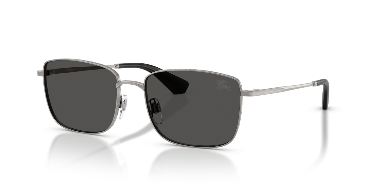 Burberry BE3178 Sunglasses in 100387 Gunmetal / Dark Grey lens