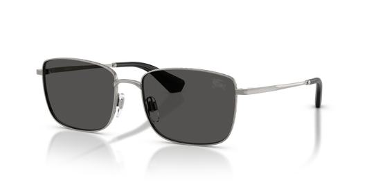Burberry BE3178 Sunglasses in 100387 Gunmetal / Dark Grey lens