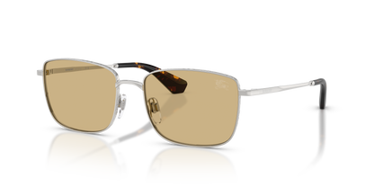 Burberry BE3178 Sunglasses in 100585 Silver / Yellow lens