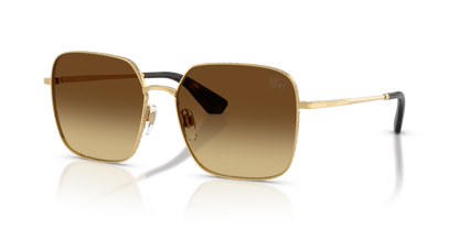 Burberry BE3180 Sunglasses in 101713 Gold / Brown Gradient lens