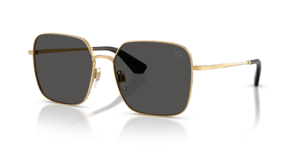 Burberry BE3180 Sunglasses in 101787 Gold / Dark Grey lens