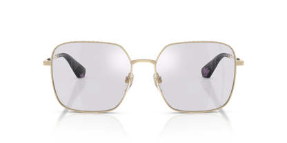 Burberry BE3180 Sunglasses in 1109AI Light Gold / Grigio Transition lens, front view