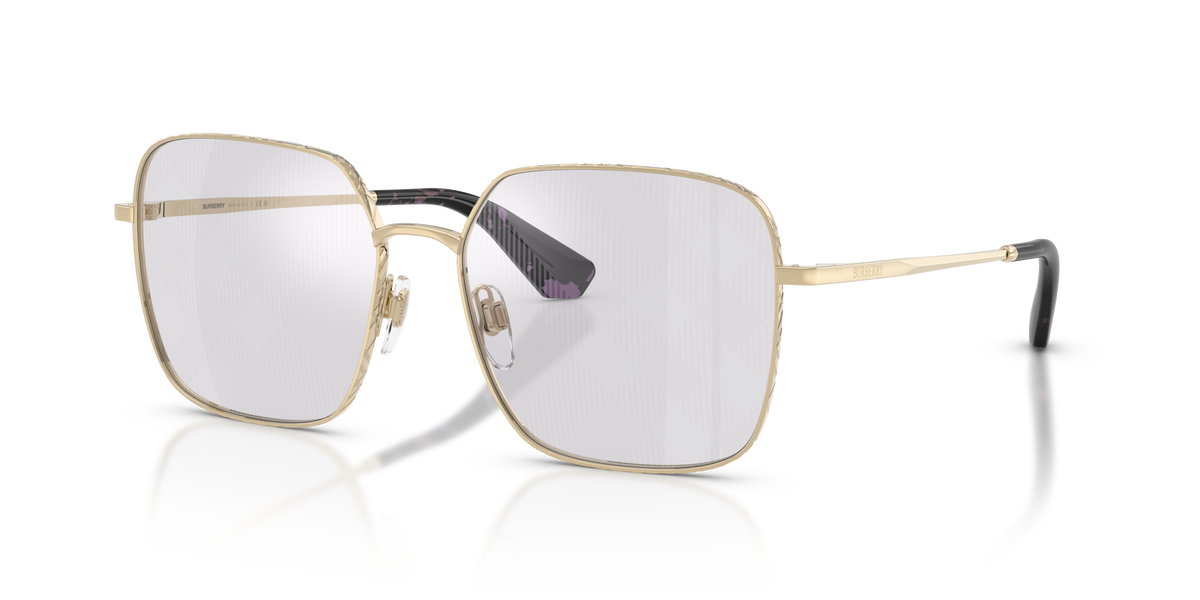 Burberry BE3180 Sunglasses in 1109AI Light Gold / Grigio Transition lens