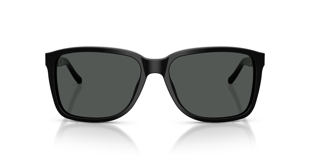 Burberry BE4181 Sunglasses in 300187 Black / Grey lens, front view