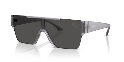Burberry BE4291 Sunglasses in 421387 Transparent Matte Grey / Dark Grey lens