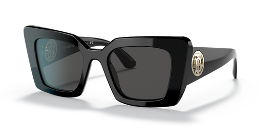 Burberry BE4344 Daisy Sunglasses in 300187 Black / Dark Grey lens