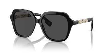 Burberry BE4389 Joni Sunglasses in 300187 Black / Dark Grey lens