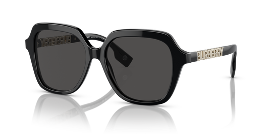 Burberry BE4389 Joni Sunglasses in 300187 Black / Dark Grey lens