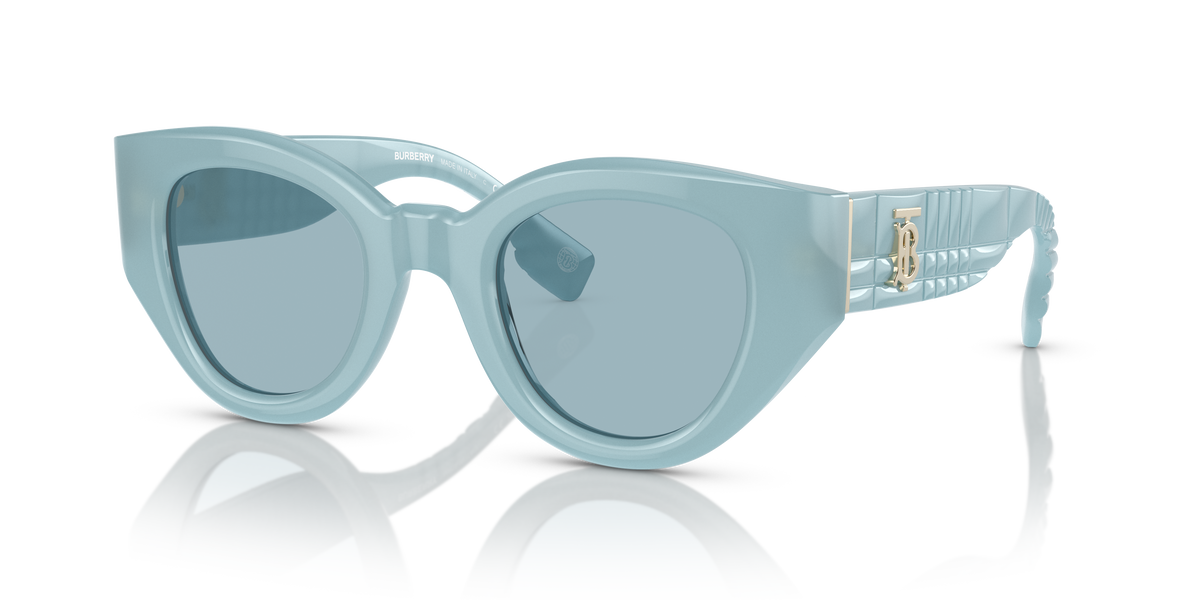 Burberry BE4390 Meadow Sunglasses in 408680 Azure / Blue lens