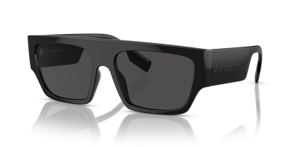 Burberry BE4397U Micah Sunglasses in 300187 Black / Dark Grey lens