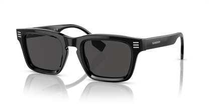 Burberry BE4403 Sunglasses in 300187 Black / Dark Grey lens