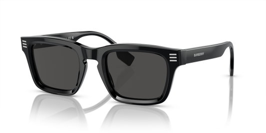 Burberry BE4403 Sunglasses in 300187 Black / Dark Grey lens