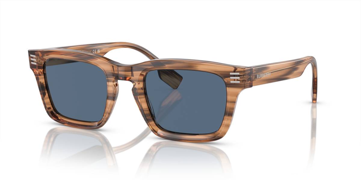 Burberry BE4403 Sunglasses in 409680 Brown / Dark Blue lens