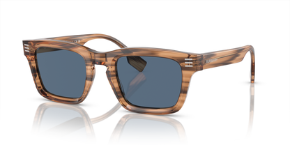 Burberry BE4403 Sunglasses in 409680 Brown / Dark Blue lens