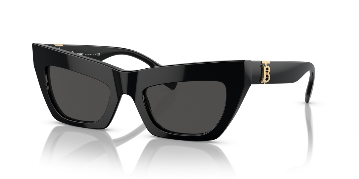 Burberry BE4405 Sunglasses in 300187 Black / Dark Grey lens
