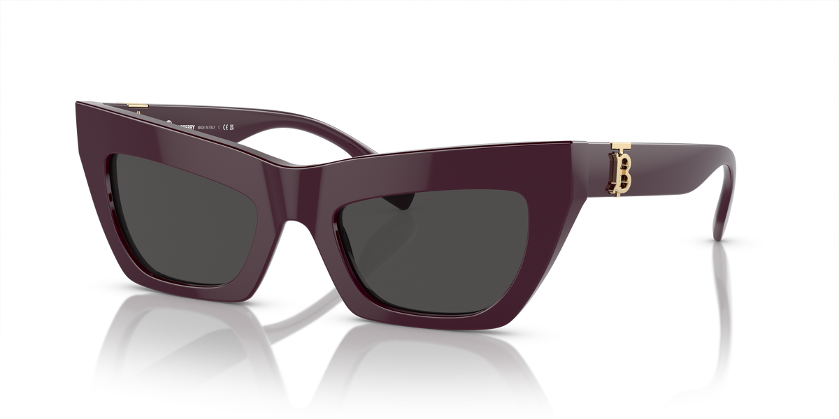 Burberry BE4405 Sunglasses in 397987 Bordeaux / Dark Grigio lens