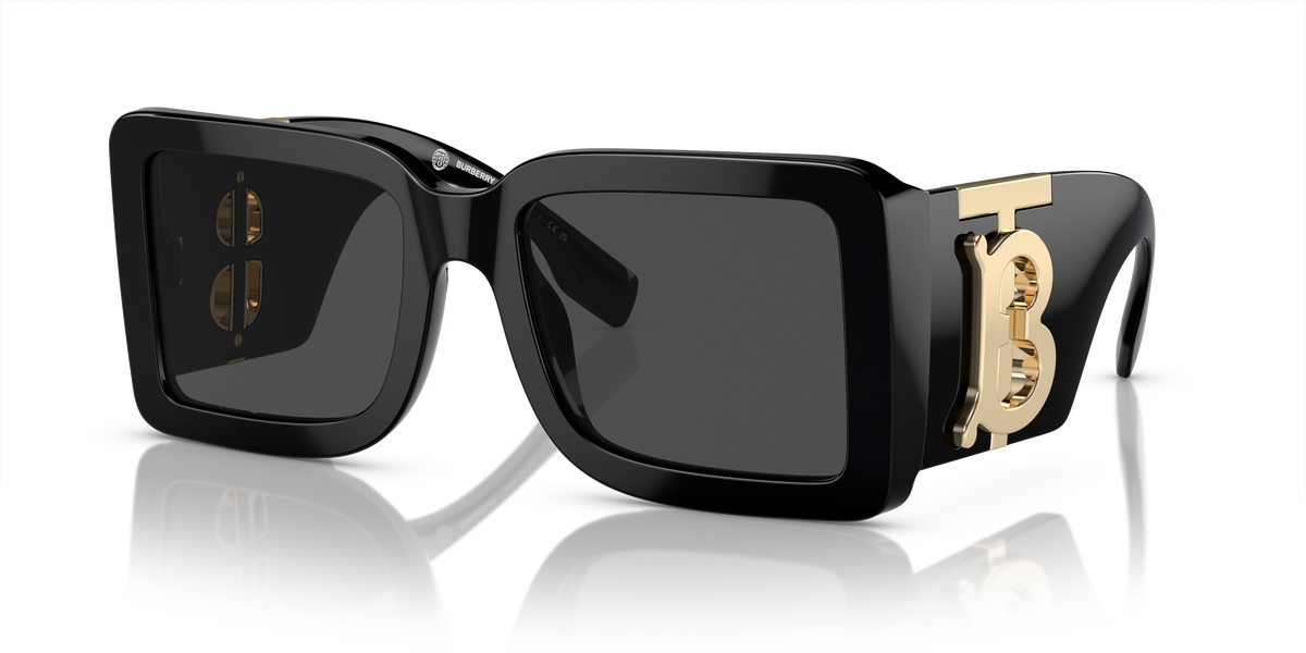 Burberry BE4406U Sunglasses in 300187 Black / Dark Grey lens