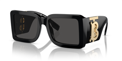 Burberry BE4406U Sunglasses in 300187 Black / Dark Grey lens