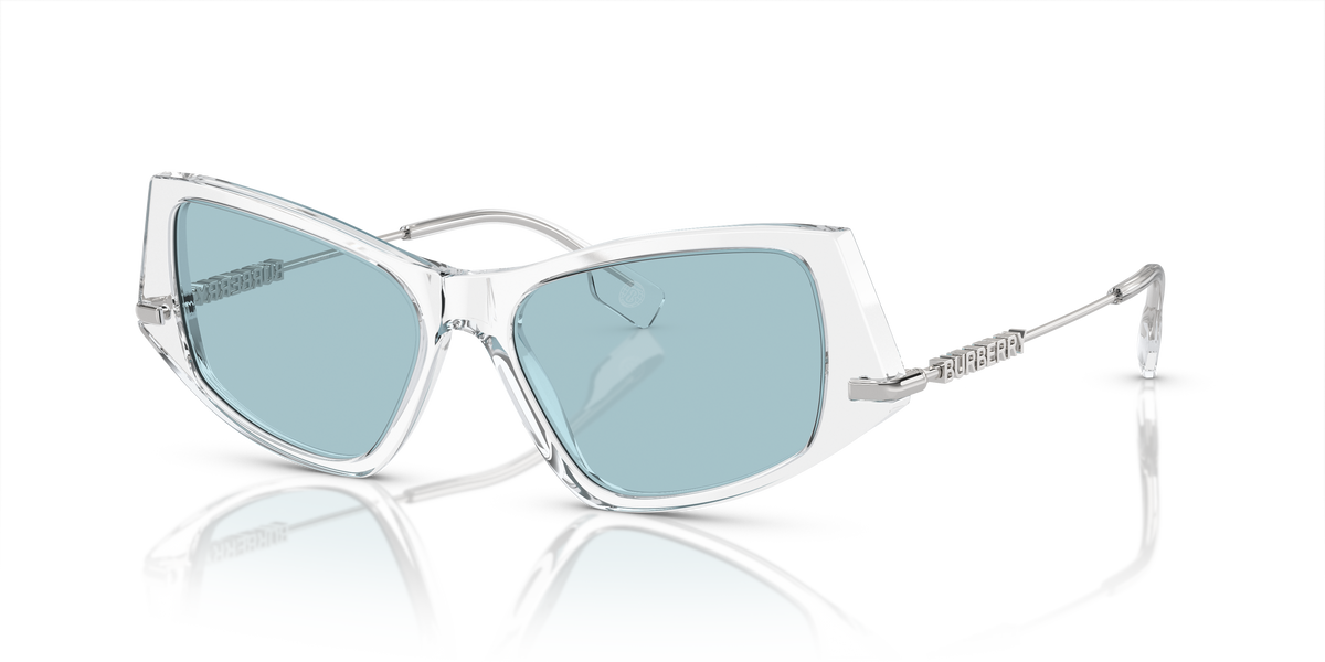 Burberry BE4408 Sunglasses in 302480 Transparent / Light Azure lens