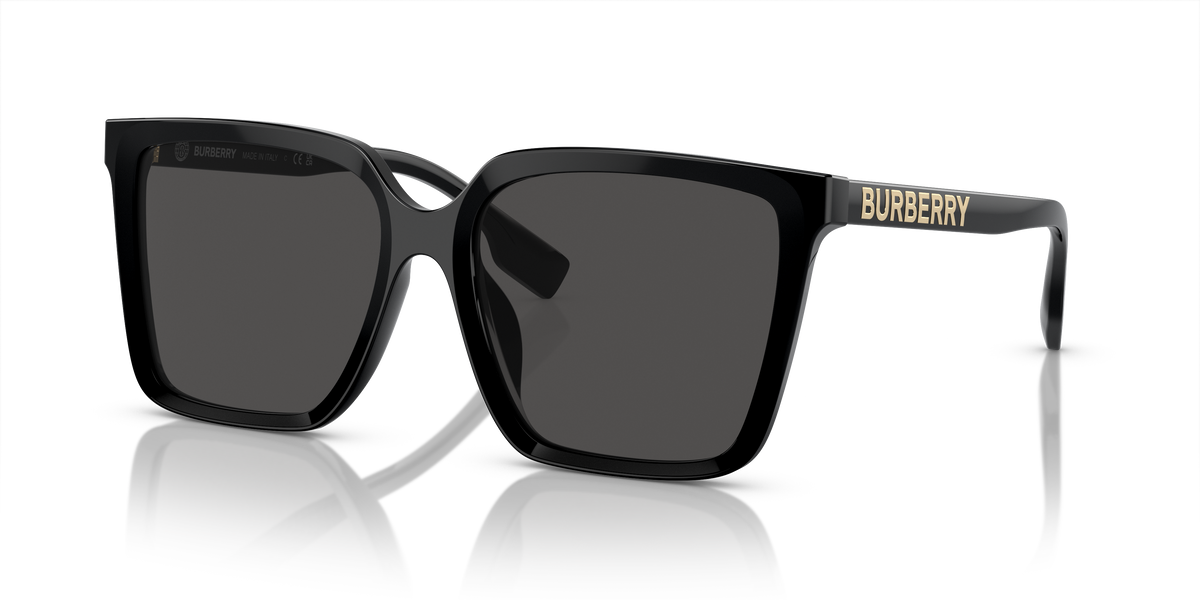 Burberry BE4411D Sunglasses in 300187 Black / Dark Grey lens