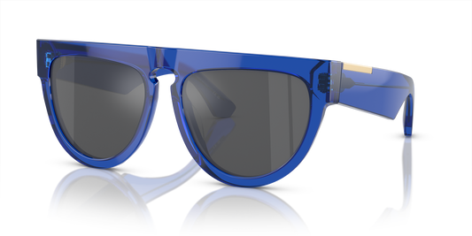 Burberry BE4416U Sunglasses in 34926G Blue / Grey Mirror Silver lens