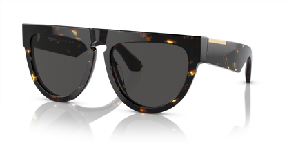 Burberry BE4416U Sunglasses in 410687 Dark Havana / Dark Grey lens