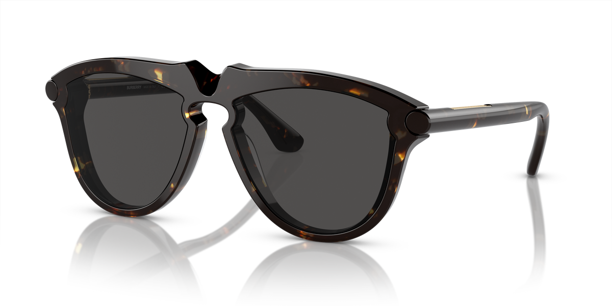 Burberry BE4417U Sunglasses in 410687 Dark Havana / Dark Grey lens