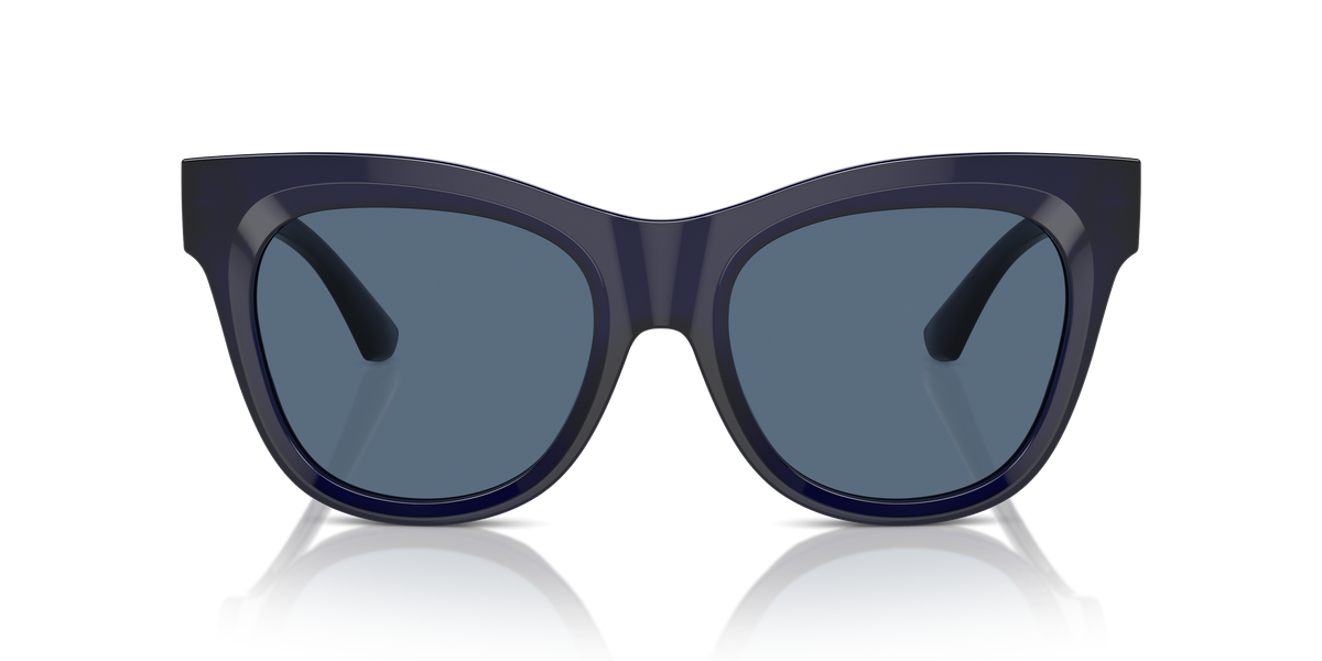 Burberry BE4418 Sunglasses in 412080 Blue / Dark Blue lens, front view