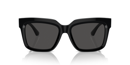Burberry BE4419 Sunglasses in 300187 Black / Dark Grey lens, front view