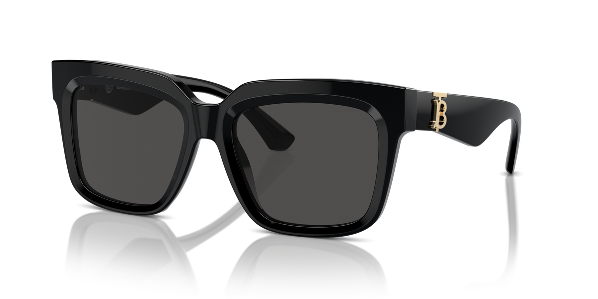 Burberry BE4419 Sunglasses in 300187 Black / Dark Grey lens