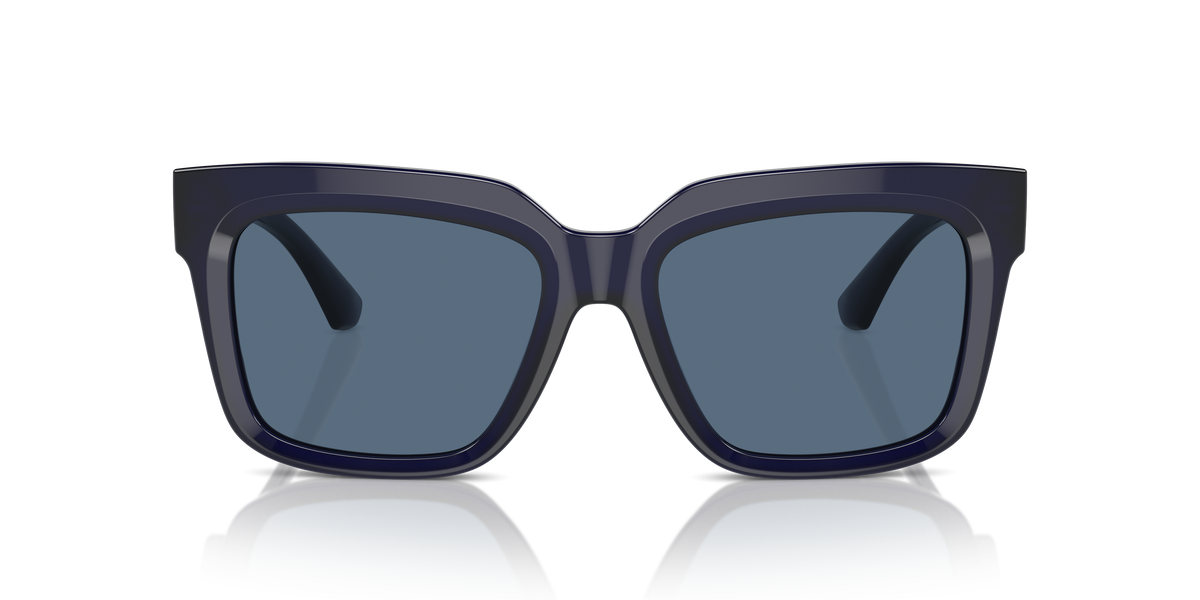 Burberry BE4419 Sunglasses in 412080 Blue / Dark Blue lens, front view