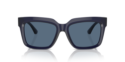 Burberry BE4419 Sunglasses in 412080 Blue / Dark Blue lens, front view