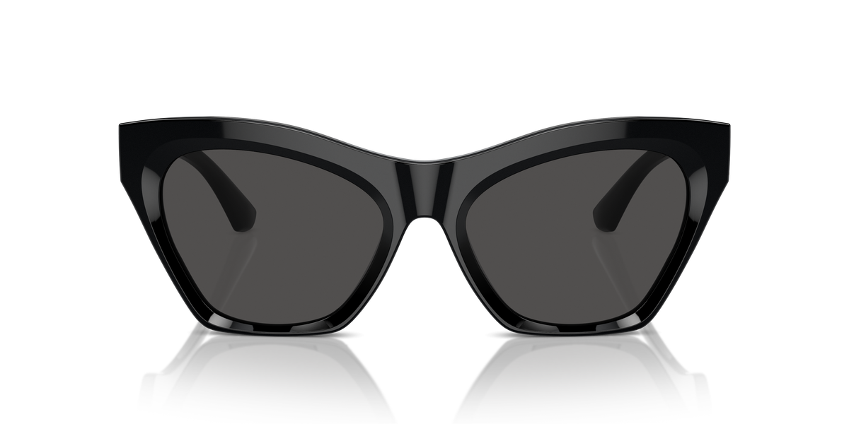 Burberry BE4420U Sunglasses in 300187 Nero / Dark Grey lens, front view