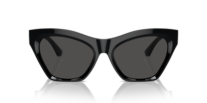 Burberry BE4420U Sunglasses in 300187 Nero / Dark Grey lens, front view