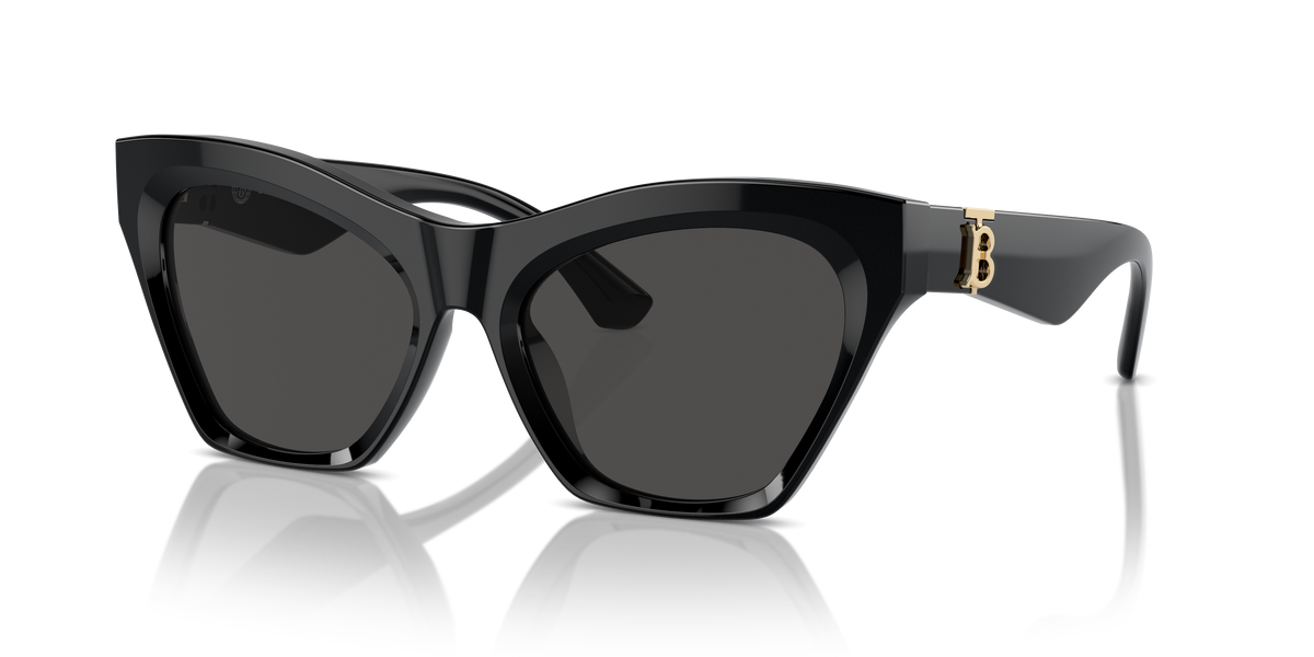Burberry BE4420U Sunglasses in 300187 Nero / Dark Grey lens