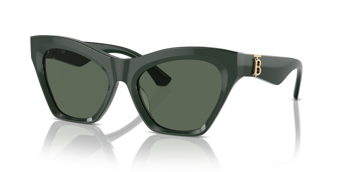 Burberry BE4420U Sunglasses in 403871 Green / Dark Green lens