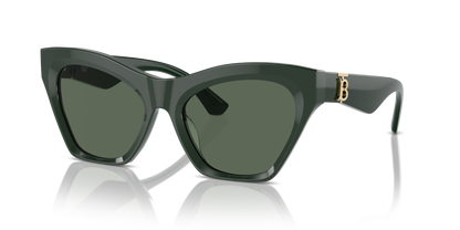 Burberry BE4420U Sunglasses in 403871 Green / Dark Green lens