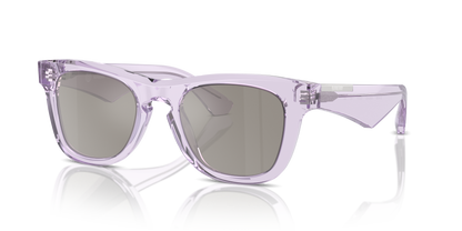 Burberry BE4426 Sunglasses in 40956G Violet / Light Grey Mirror Silver lens