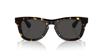Burberry BE4426 Sunglasses in 410687 Dark Havana / Dark Grey lens, front view