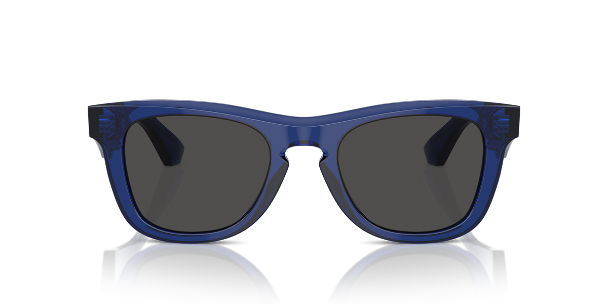 Burberry BE4426 Sunglasses in 411087 Blue / Dark Grey lens, front view