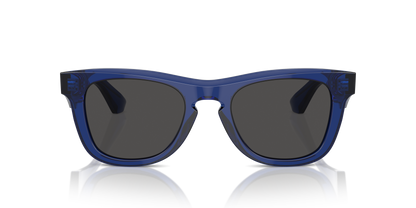 Burberry BE4426 Sunglasses in 411087 Blue / Dark Grey lens, front view